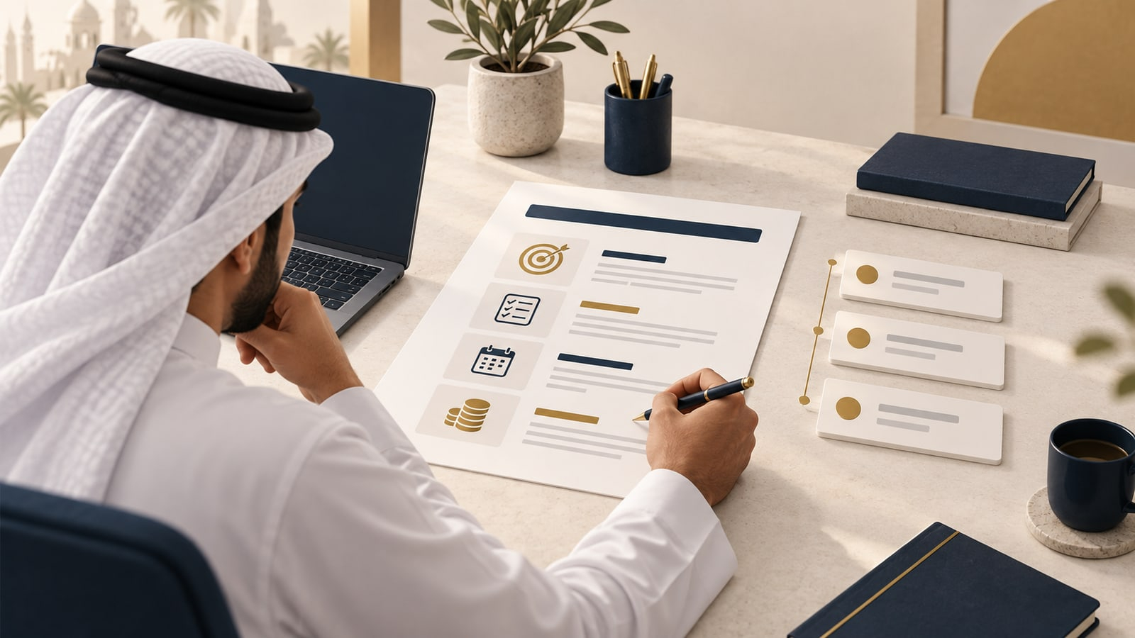 نموذج وصف مشروع احترافي لتوظيف مستقل: خطوات وأمثلة جاهزة