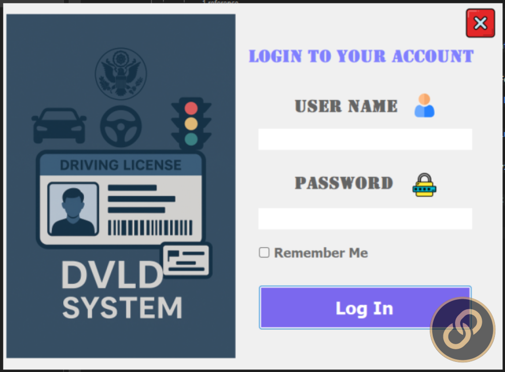  نظام  لإدارة عمليات ترخيص السائقين  والمركبات  DVLD-Driving-License-Management-System