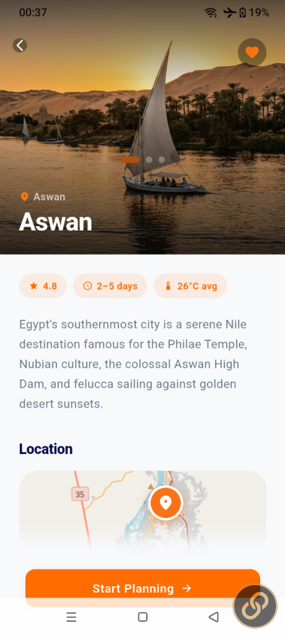 Safrni – Travel Planning App