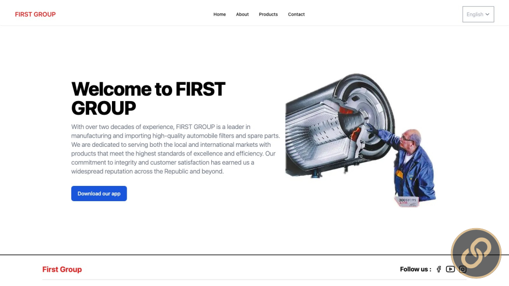 First Group — منصة تجارة إلكترونية لقطع غيار السيارات