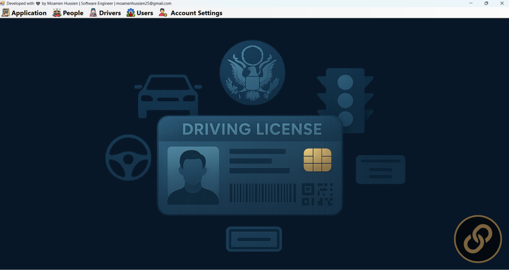  نظام  لإدارة عمليات ترخيص السائقين  والمركبات  DVLD-Driving-License-Management-System
