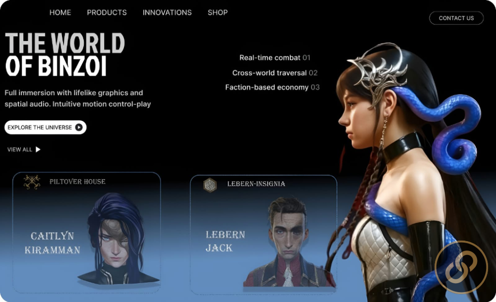 Binzoi – Game UI Design