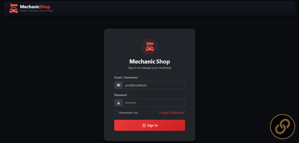 نظام إدارة ورشة ميكانيكا السيارات – MechanicShop