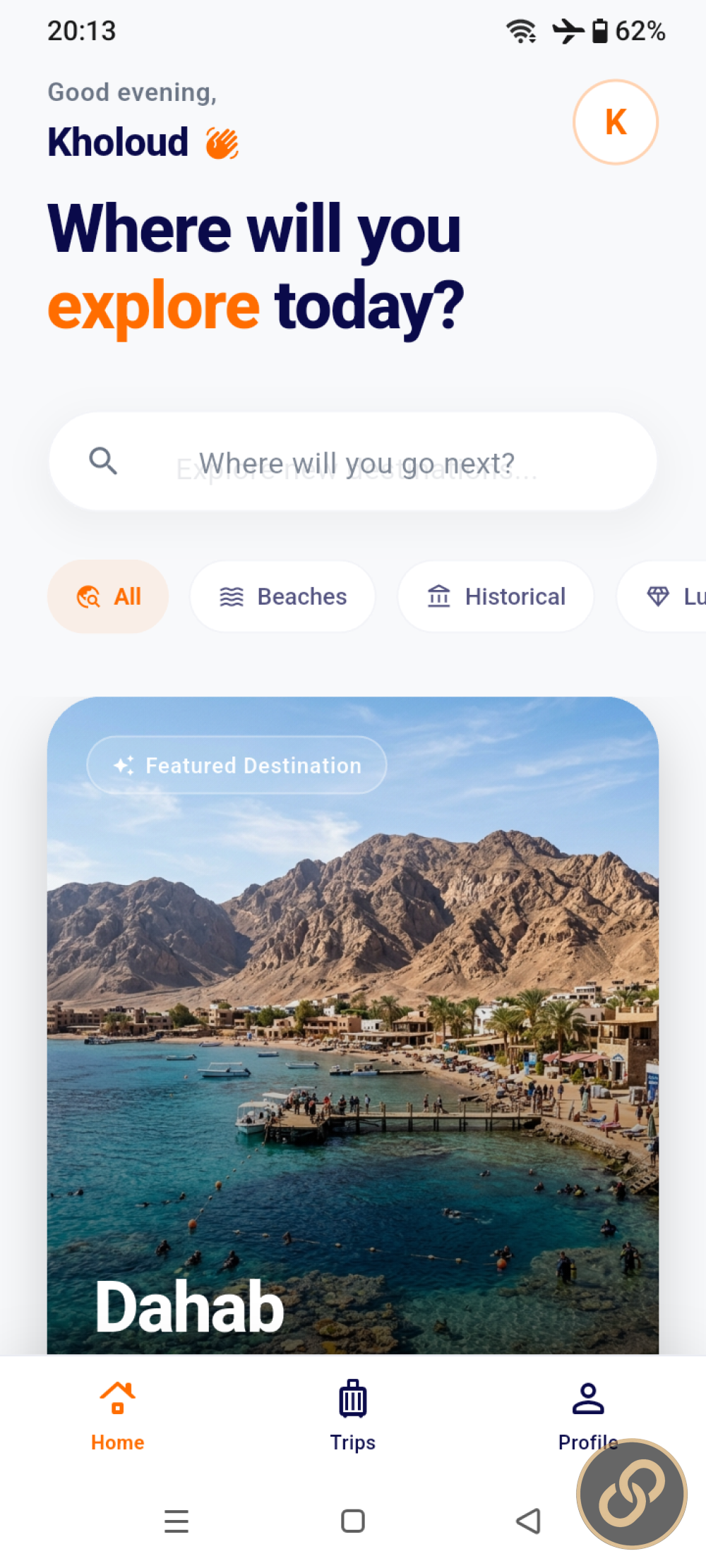 Safrni – Travel Planning App
