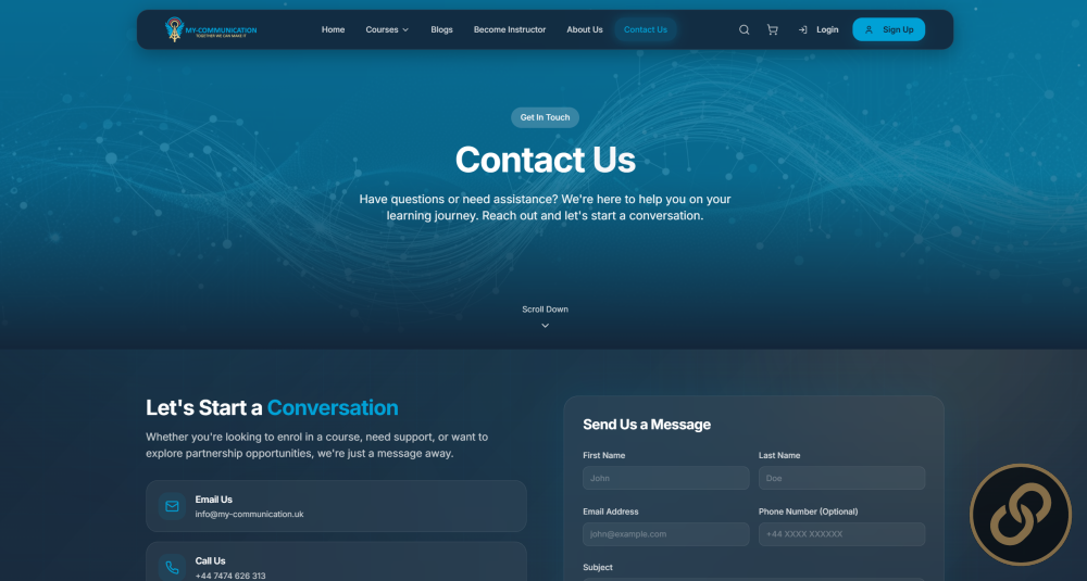 منصة My Communication - المنصة التعليمية ودورة الفحص التلقائي للفيديوهات
