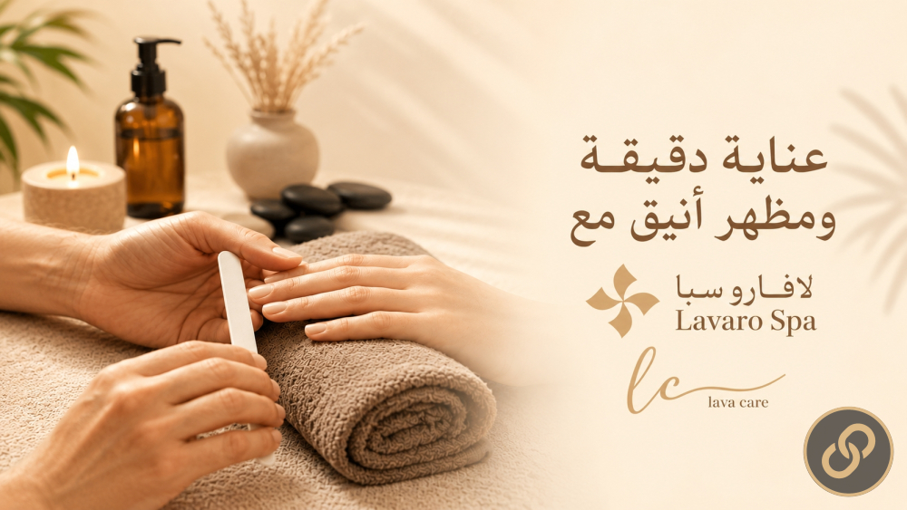 هوية بصرية ومحتوى ترويجي لـ "لافارو سبا - Lavaro Spa"