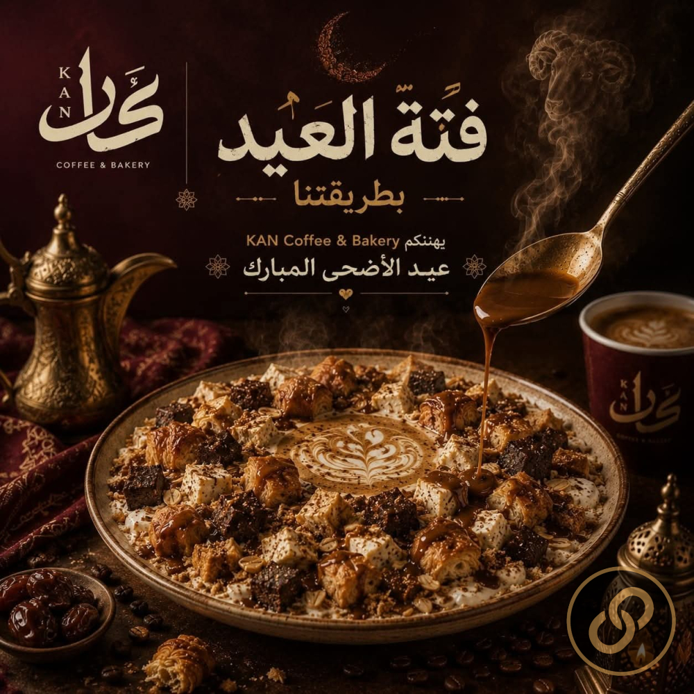 هوية بصرية وفيديو إعلاني ترويجي لكافيه ومخبوزات KAN