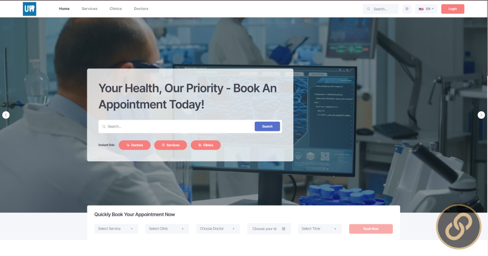 منصة UrClinic - نظام إدارة العيادات والاشتراكات والتقارير اليومية